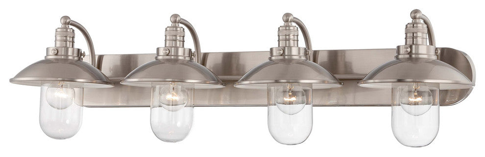 Minka-Lavery Downtown Edison Four Light Bath 5134-84