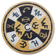 Brand Round Rug , 36" Dia
