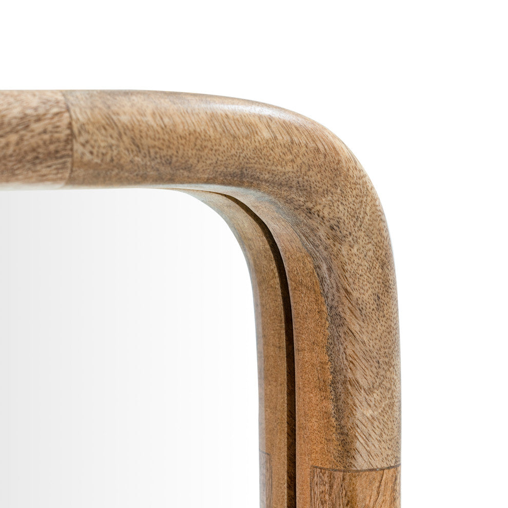 Harriet Accent Mirror, Natural, 16"x60"