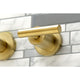 KS8047CML Wall Mount Tub Faucet, Brushed Brass