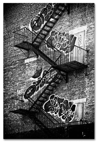Philippe Hugonnard 'NYC Fire Escape' Canvas Art, 24"x16"