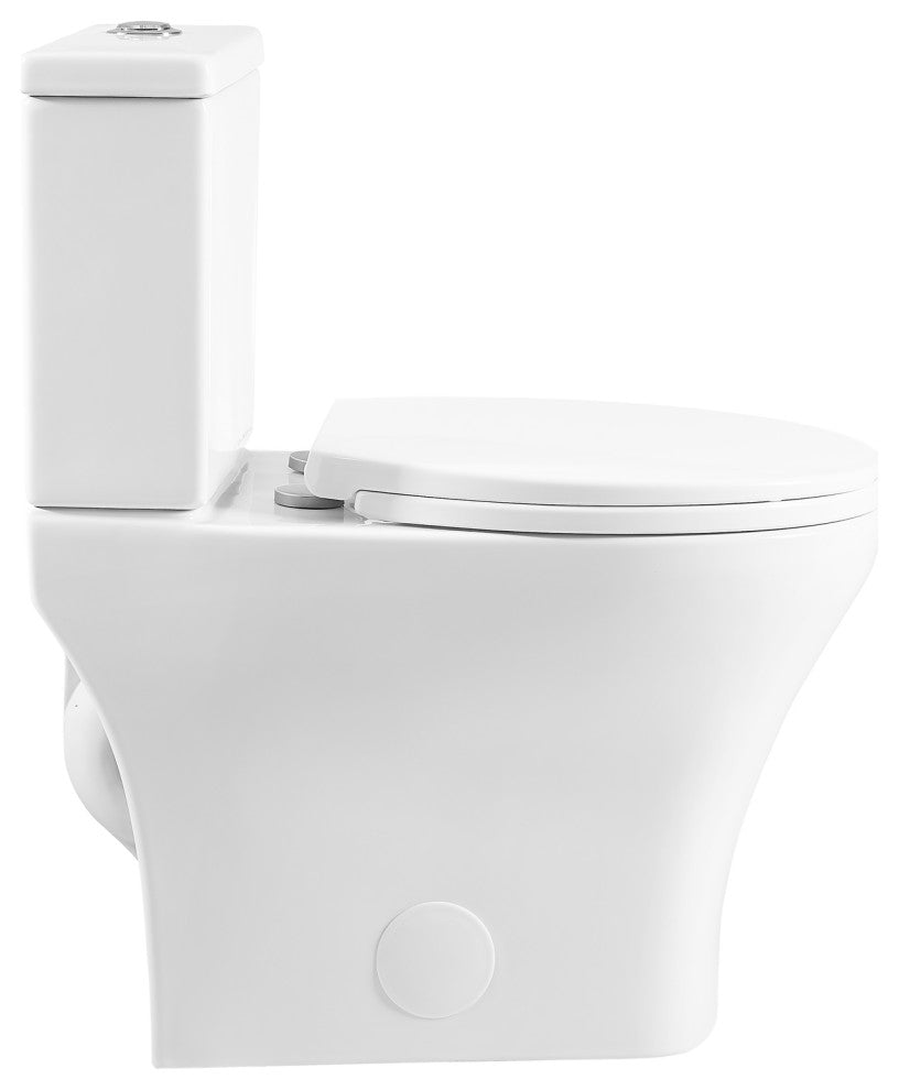 Sublime II Compact Two Piece Toilet 24" Long Dual Flush 0.8/1.28 GPF Elongated