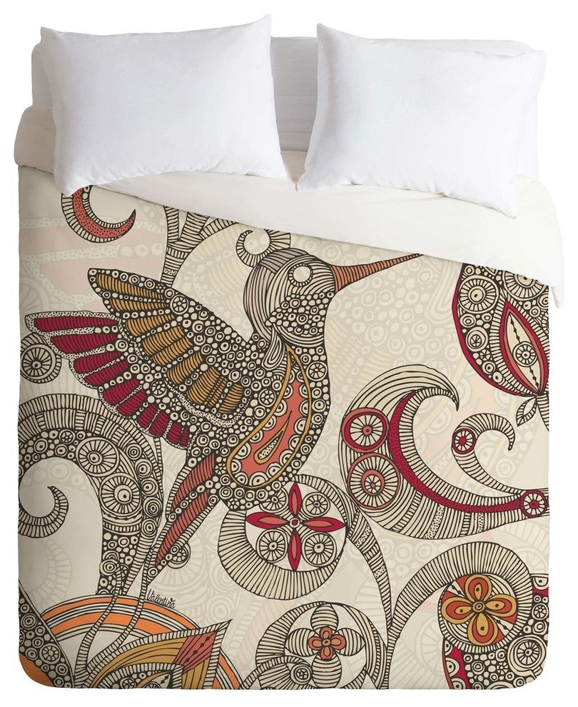 Deny Designs Valentina Ramos Flying Duvet Cover - Lightweight