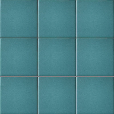 4.2x4.2 9 pcs Turquoise Mate Malibu Tile