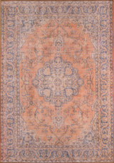 Momeni Afshar AFS10 Area Rug, Navy, 2'3"x7'6" Runner