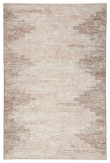 Avalon Diamond Border Area Rug, Natural, 5'x7'6"