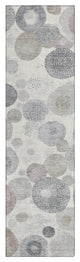 Machine Washable Indoor/Outdoor Chantille ACN1896 Ivory 2'3" x 7'6" Runner Rug
