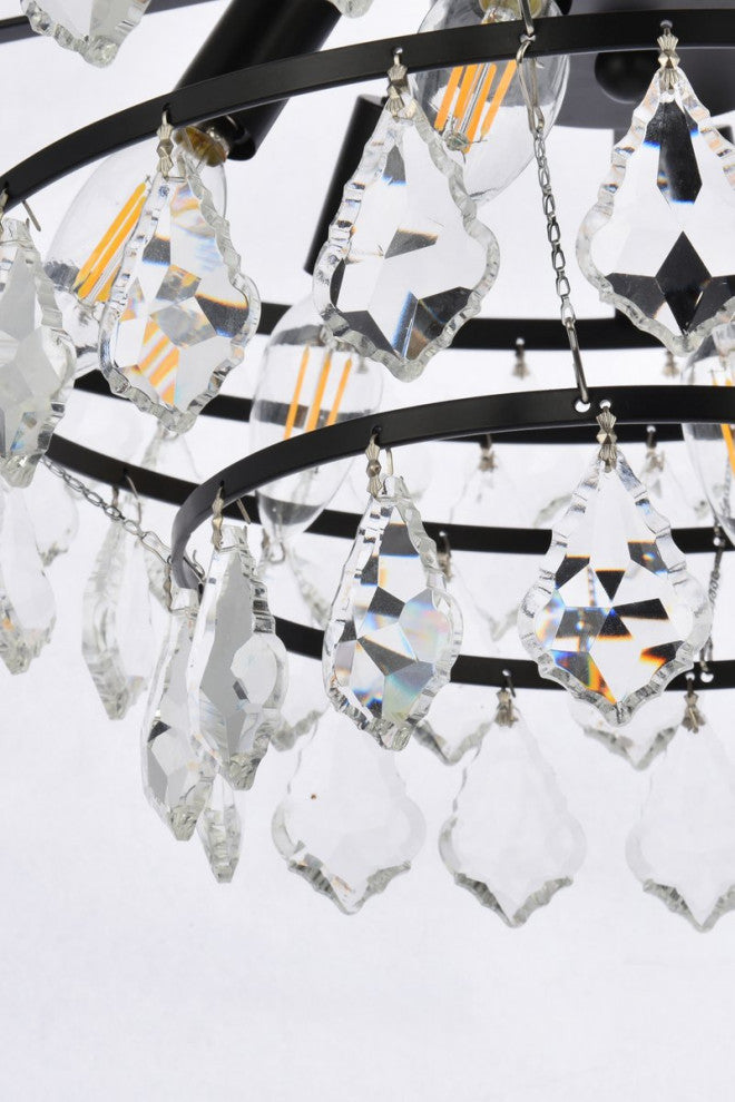 Evan 24" Pendant, Black