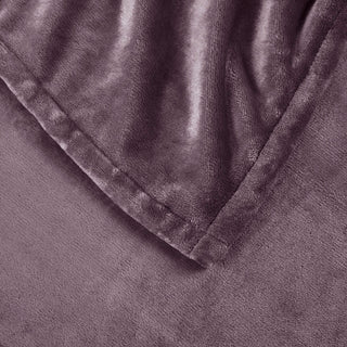Serta Plush Heated Blanket, Purple