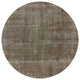 Ahgly Company Indoor Round Mid-Century Modern Area Rugs, 7' Round