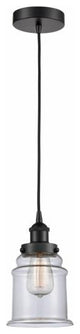 Innovations 616-1PH-BK-G182 1-Light Mini Pendant, Matte Black