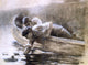 Winslow Homer Pond Lilies, 21"x28" Wall Decal Print