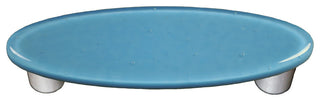 Egyptian Blue Pull Oval, Alum Post