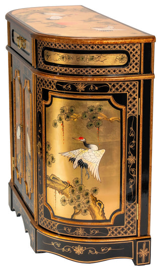 Full front-facing display of cabinet on white background