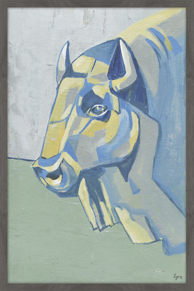 "On a Mission" Framed Painting Print, 12"x18"