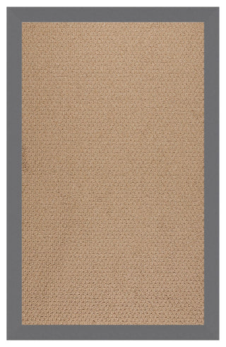 Zoe-Raffia Machine Tufted Rectangle Rug, Ash, 10'x14'