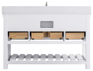 Wesley 54" Bathroom Vanity, White