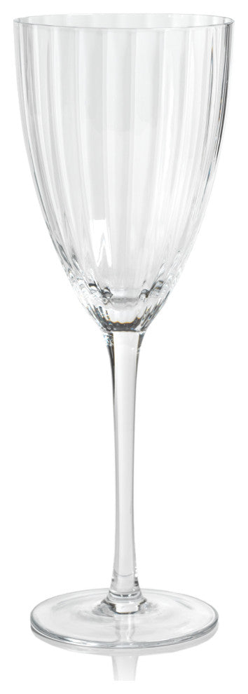 Malden Optic White Wine Glasses, Set of 4, Clear