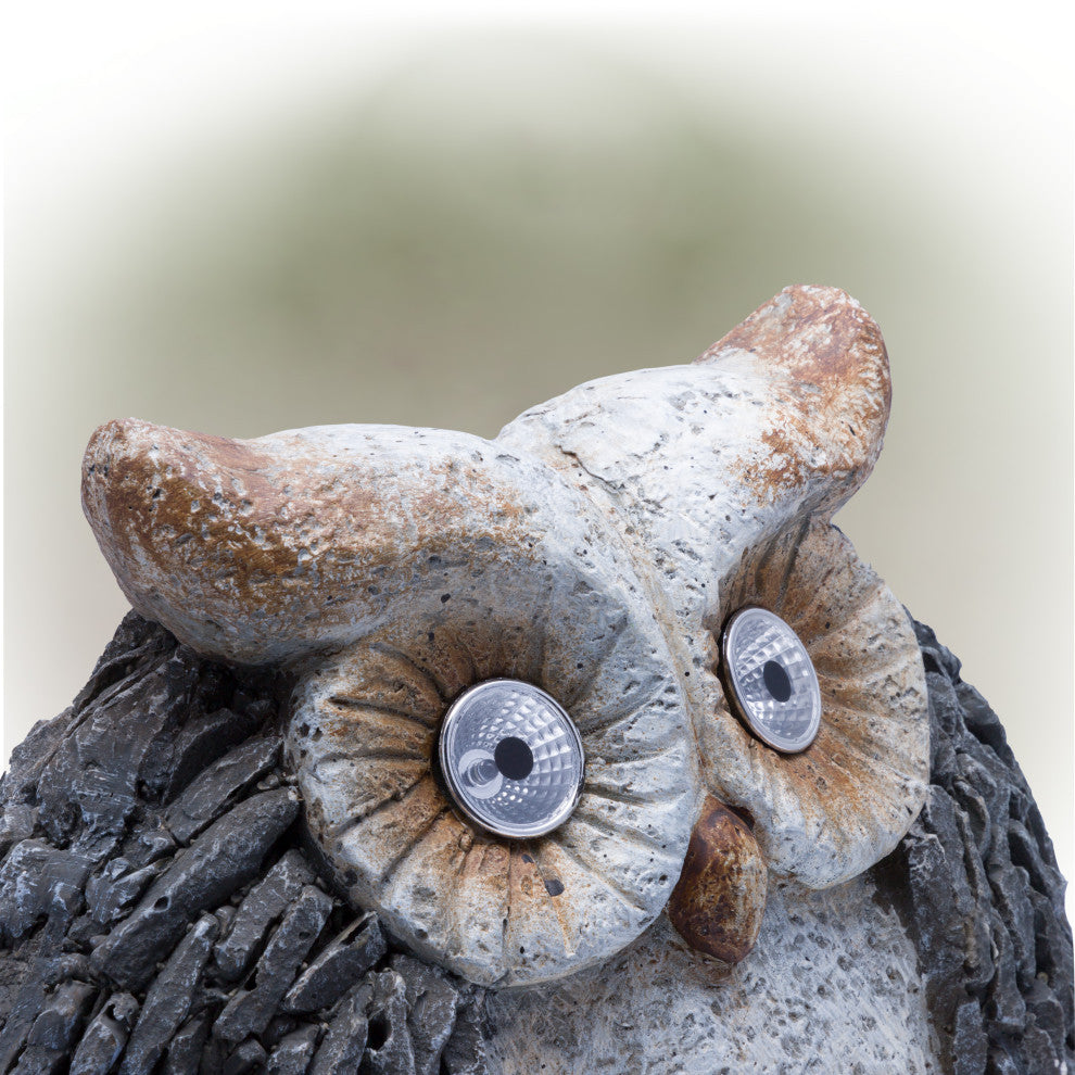 Solar Owl Statuary