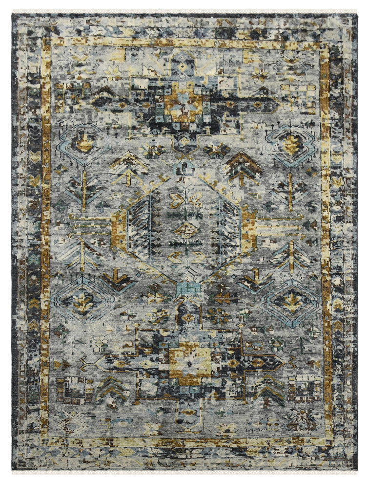 Willow Greenlee Area Rug, Multicolored, 9' x 12', Tribal