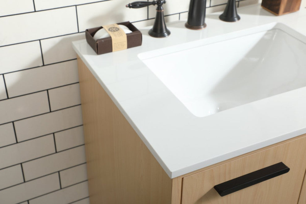 Bailey 24" Bathroom Vanity, Maple
