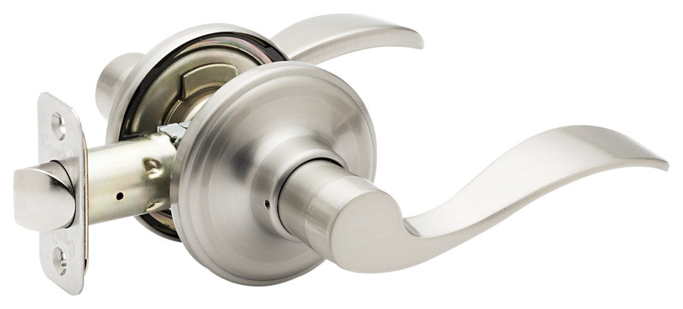 Passage Lever, Satin Stainless