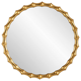 Uttermost Nacala Round Gold Mirror