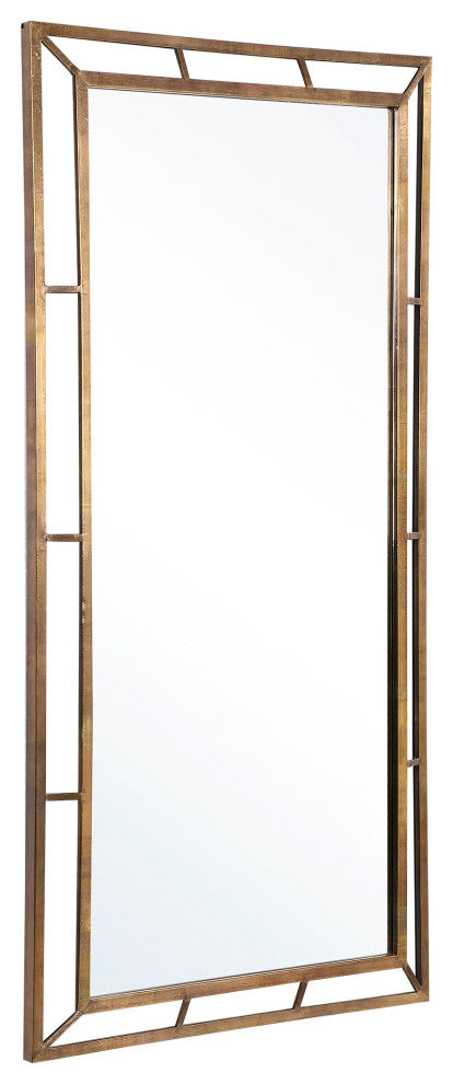 Uttermost Farrow Copper Industrial Mirror