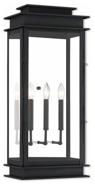 Princeton 3-Light Wall Lantern, Bronze