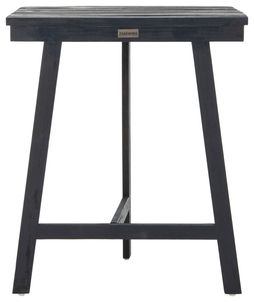 Safavieh Benton Balcony Table, Dark Slate Grey