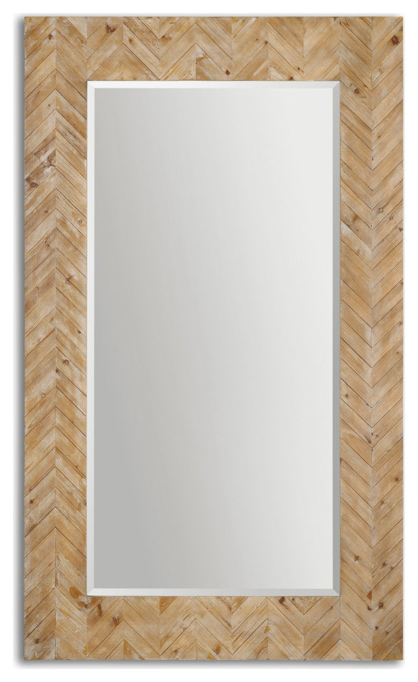 Uttermost Demetria Oversized Wooden Mirror