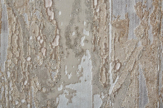 Corben R39G5 Transitional/Industrial/Casual Rug, Beige/Gray, 3'x5'