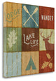 "Lake Lodge VII" By Sue Schlabach, Giclee Print on Gallery Wrap Canvas