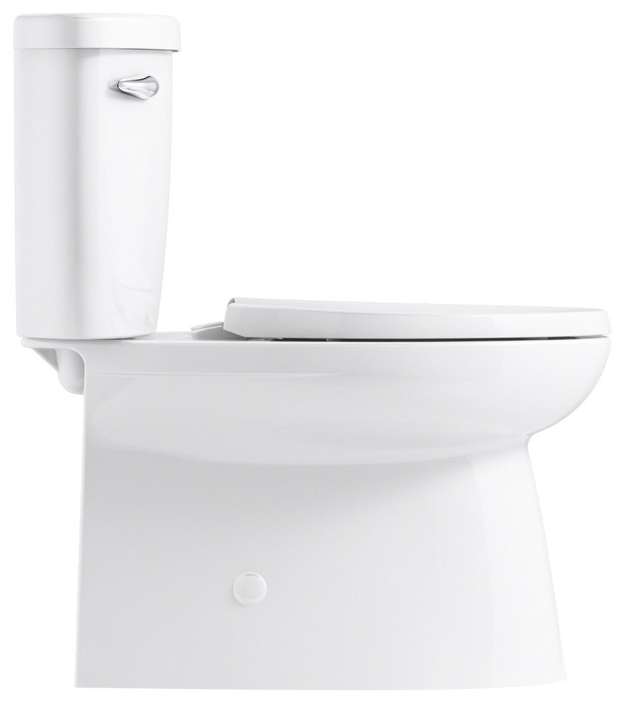 Novita Washlet + Brella Elongated Comfort-Height Skirted 2-Piece Toilet with Rea
