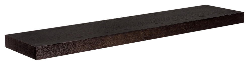 Barney Floating Shelf, Wenge, Wenge, 43"