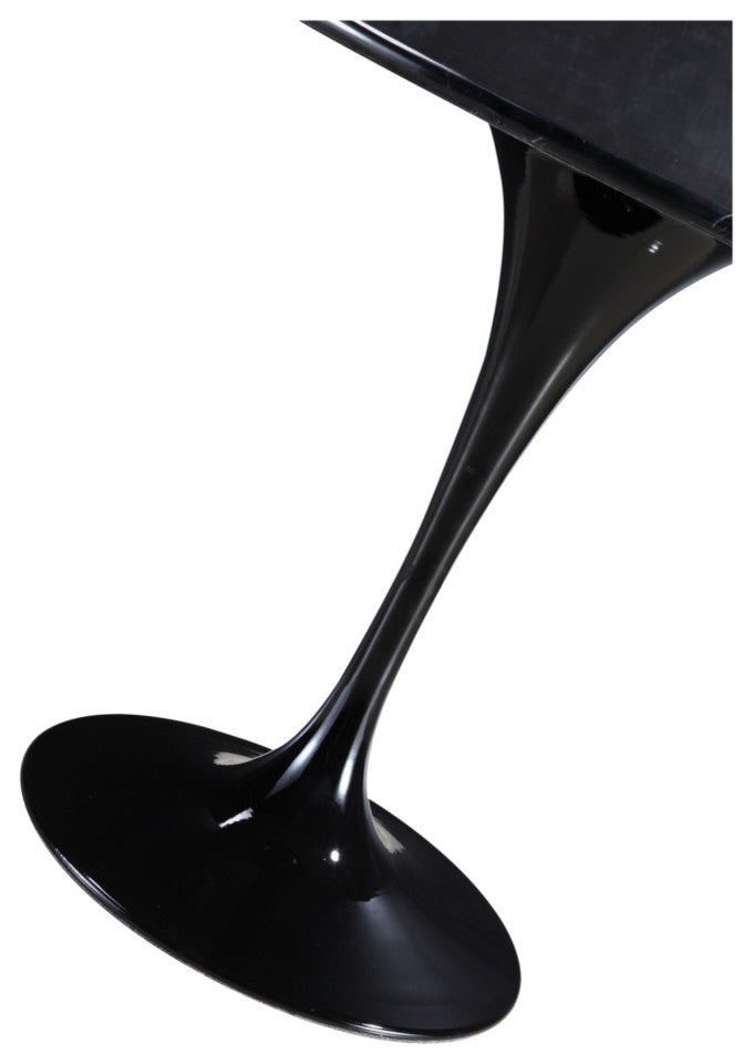 Tulip Faux Marble Table 32", Black