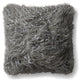 Grey 22"x22" Decorative Accent Pillow
