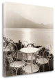 "Caffe Varenna" By Alan Blaustein, Giclee Print on Gallery Wrap Canvas