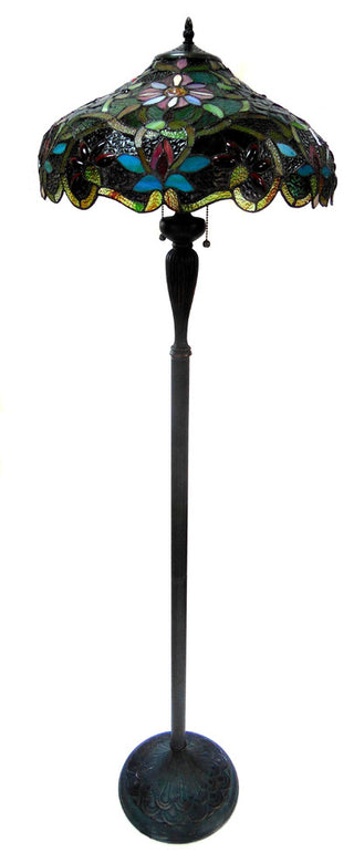 Leslie Victorian 2-Light Floor Lamp