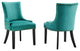 Marquis Performance Velvet Dining Chairs - Set of 2