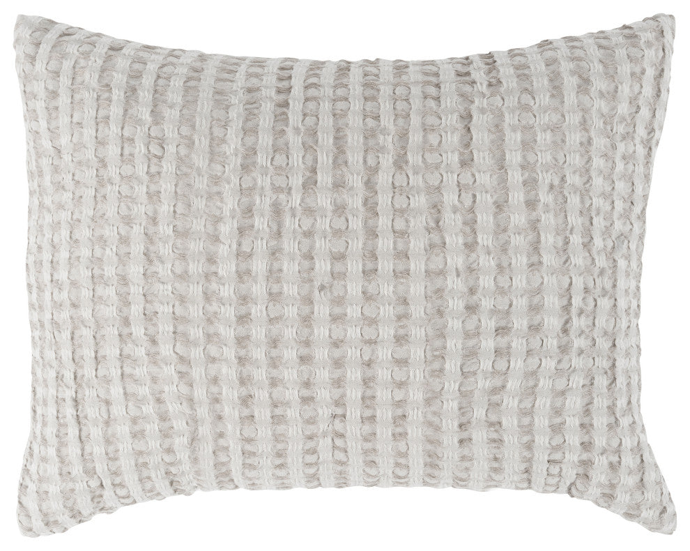 Claire Linen Shams by Kosas Home, Natural, Standard Sham