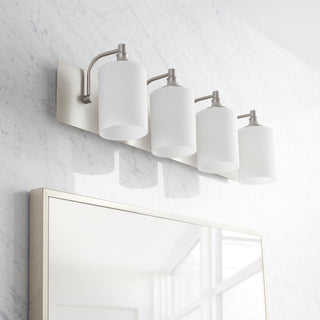 Quorum International 5009-4 Celeste 4 Light 32-3/4"W Bathroom - Aged Brass