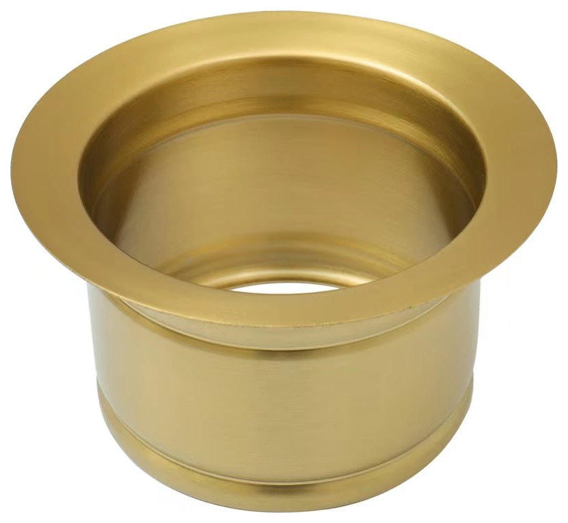 Starstar Kitchen Sink Stopper, Garbage Disposal Flange, Gold, Without Cover