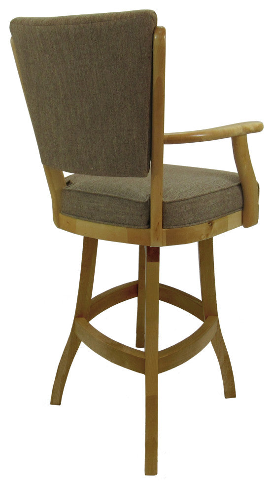 Classic Counter Bar Stools 26" 30" Extra Tall 34", Basin Beige - Natural, 34"