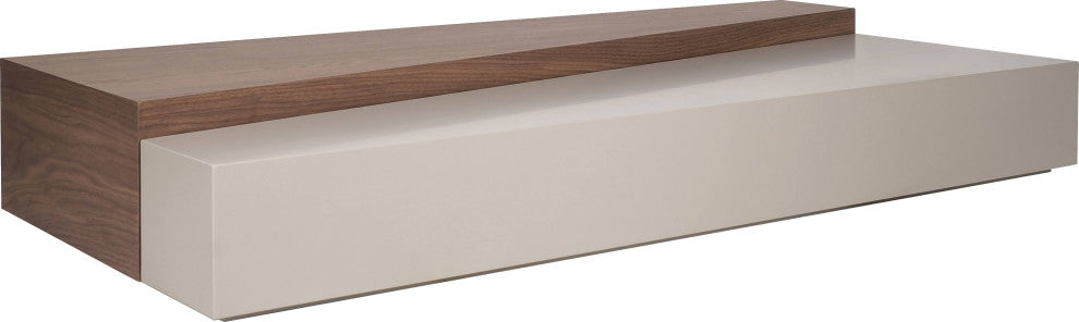 Loftus Coffee Tables in Walnut and Chateau Gray