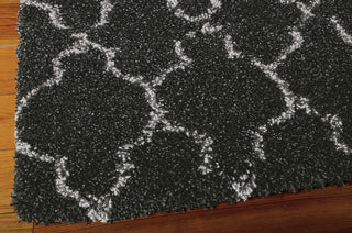 Nourison Amore Charcoal Shag Area Rug