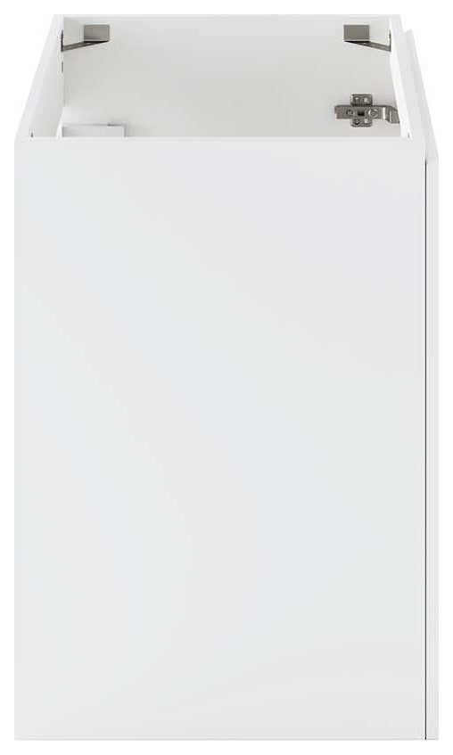 Vitality 24" Wall-Mount Bathroom Vanity, White