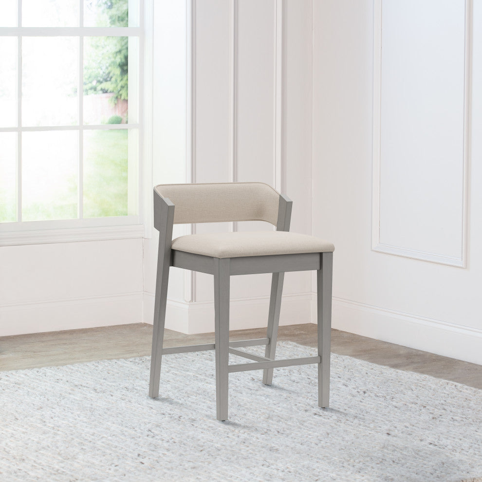 Hillsdale Dresden Wood Counter Height Stool
