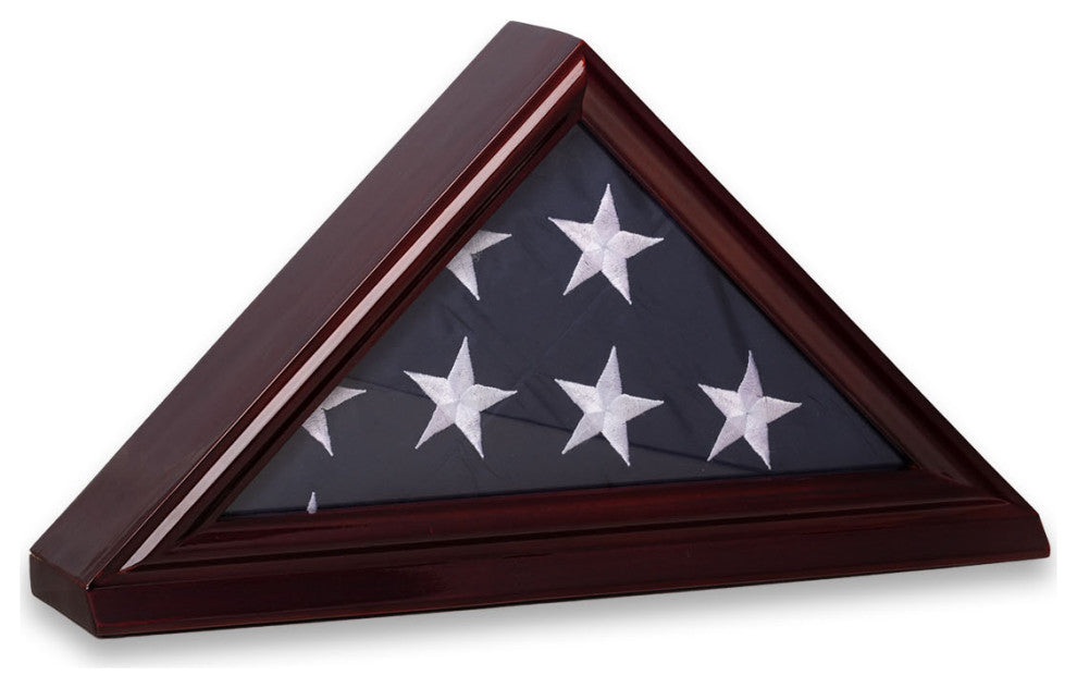 Mahogany Flag Box