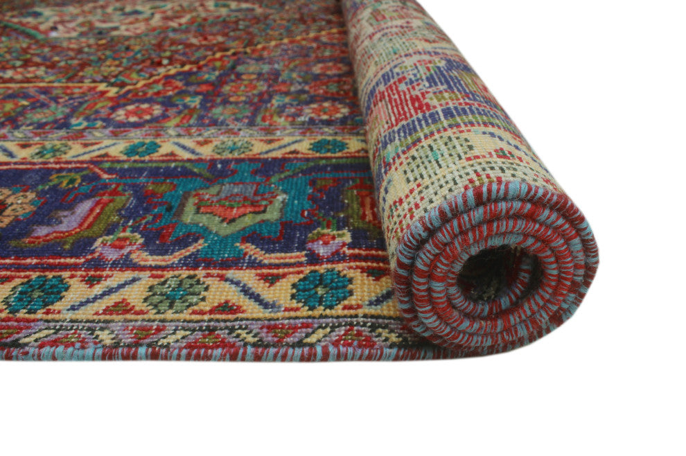 Semi-Antique Cemil Rust Rug